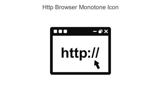 Http Browser Monotone Icon In Powerpoint Pptx Png And Editable Eps Format