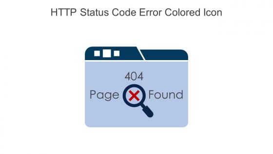 HTTP Status Code Error Colored Icon In Powerpoint Pptx Png And Editable Eps Format