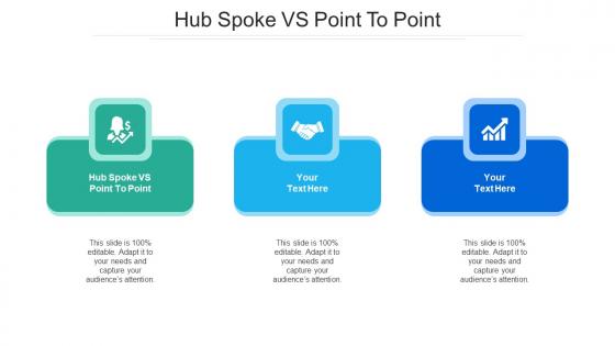 Hub spoke vs point to point ppt powerpoint presentation model guidelines cpb