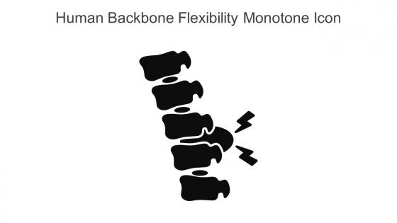 Human Backbone Flexibility Monotone Icon In Powerpoint Pptx Png And Editable Eps Format