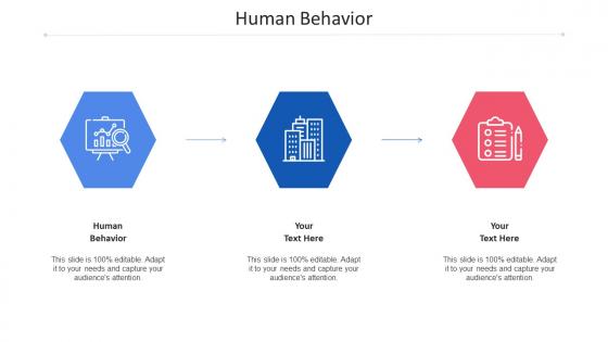 Human Behavior Ppt Powerpoint Presentation Infographics Slides Cpb