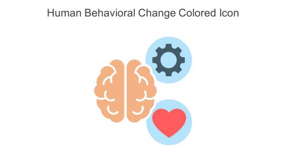 Human Behavioral Change Colored Icon In Powerpoint Pptx Png And Editable Eps Format