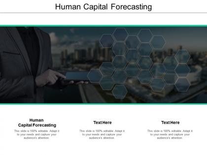 Human capital forecasting ppt powerpoint presentation outline cpb