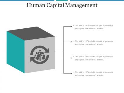 Human capital management ppt slide show