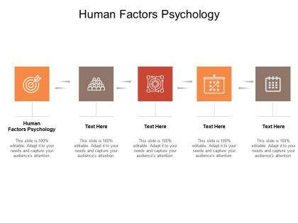 Human factors psychology ppt powerpoint presentation professional demonstration cpb