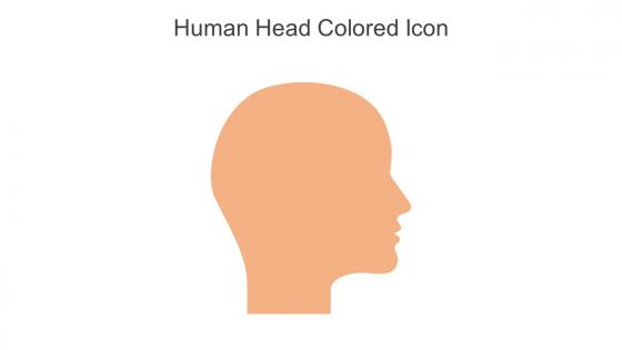 Human Head Colored Icon In Powerpoint Pptx Png And Editable Eps Format