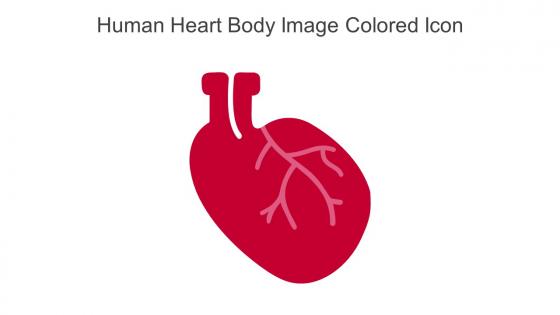 Human Heart Body Image Colored Icon In Powerpoint Pptx Png And Editable Eps Format