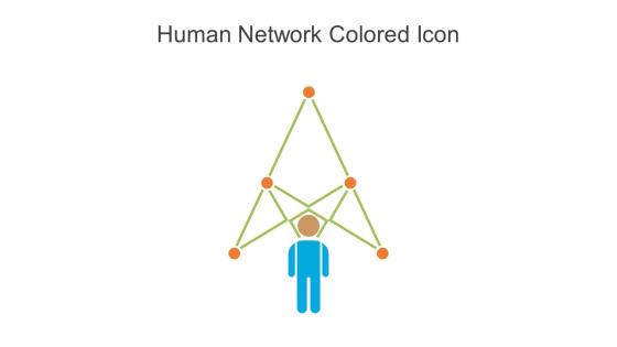 Human Network Colored Icon In Powerpoint Pptx Png And Editable Eps Format