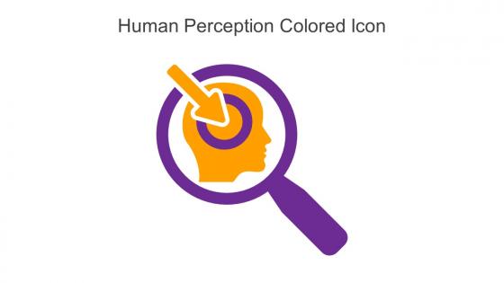 Human Perception Colored Icon In Powerpoint Pptx Png And Editable Eps Format