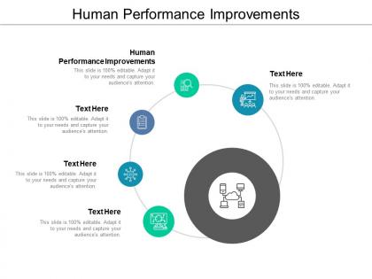 Human performance improvements ppt powerpoint presentation icon samples cpb