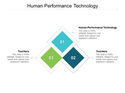 Human performance technology ppt powerpoint presentation icon elements cpb