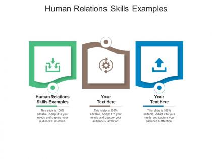 Human relations skills examples ppt powerpoint presentation gallery samples cpb