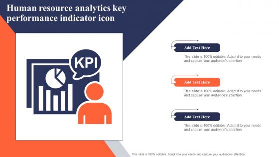 Human Resource Analytics Key Performance Indicator Icon