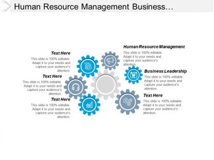 Human resource management business leadership customer management relationship cpb