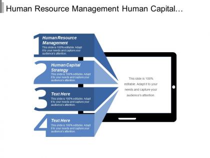 Human resource management human capital strategy executive development cpb