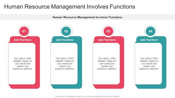 Human Resource Management Involves Functions In Powerpoint And Google Slides Cpb
