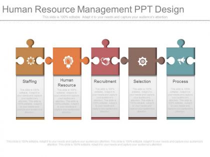 Human resource management ppt design