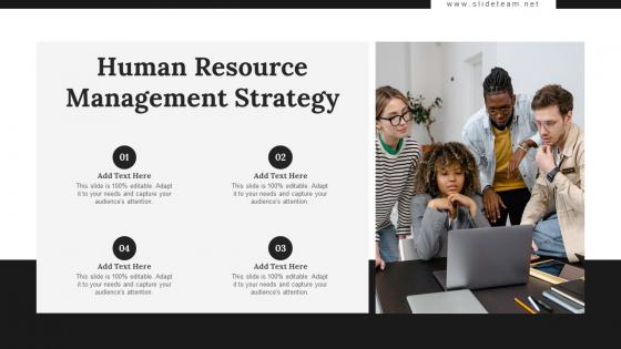 Human Resource Management Strategy Single Cover Page