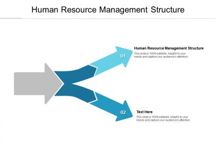 Human resource management structure ppt powerpoint presentation inspiration example cpb