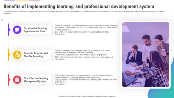 Human Resource Management System Benefits Of Implementing Learning And Professional Development