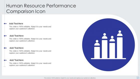 Human Resource Performance Comparison Icon