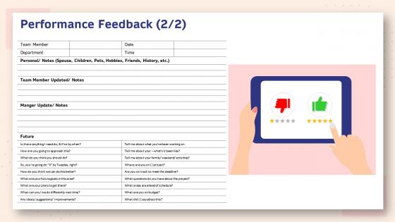 Human resource planning structure performance feedback