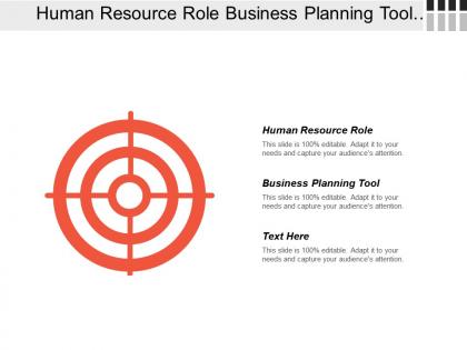 Human resource role business planning tool wealth development