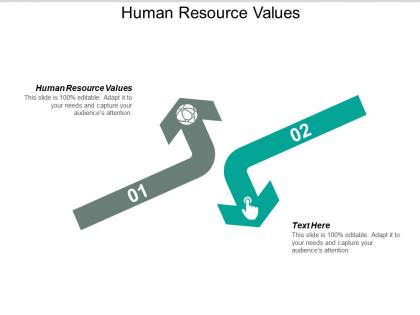 Human resource values ppt powerpoint presentation layouts slideshow cpb