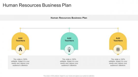 Human Resources Business Plan In Powerpoint And Google Slides Cpb