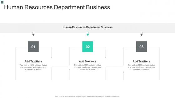 Human Resources Department Business In Powerpoint And Google Slides Cpb