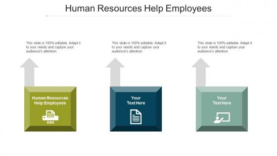Human Resources Help Employees Ppt Powerpoint Presentation Professional Format Cpb