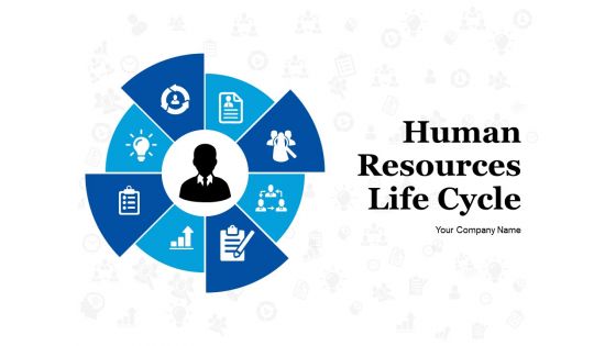 Human Resources Life Cycle Powerpoint Presentation Slides