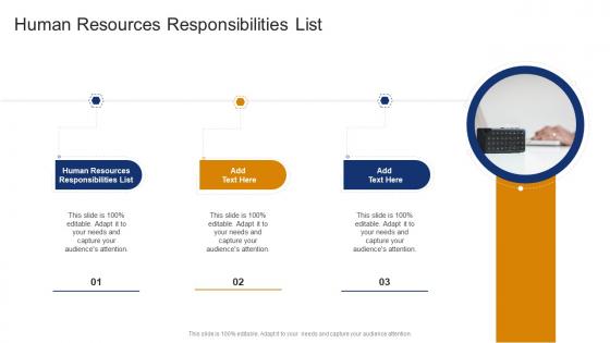 Human Resources Responsibilities List In Powerpoint And Google Slides Cpb