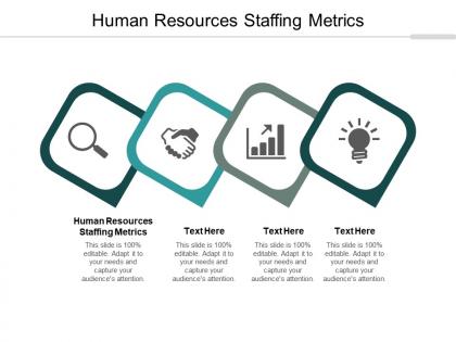 Human resources staffing metrics ppt powerpoint presentation summary visual cpb