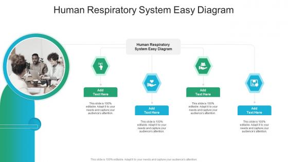 Human Respiratory System Easy Diagram In Powerpoint And Google Slides Cpb