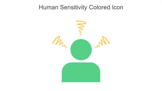 Human Sensitivity Colored Icon In Powerpoint Pptx Png And Editable Eps Format