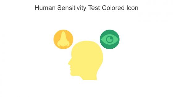 Human Sensitivity Test Colored Icon In Powerpoint Pptx Png And Editable Eps Format