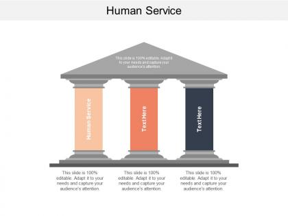 Human service ppt powerpoint presentation gallery introduction cpb