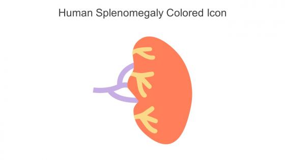 Human Splenomegaly Colored Icon In Powerpoint Pptx Png And Editable Eps Format