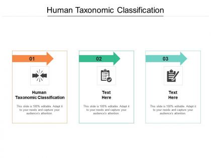Human taxonomic classification ppt powerpoint presentation layouts microsoft cpb