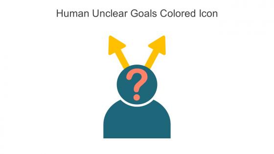 Human Unclear Goals Colored Icon In Powerpoint Pptx Png And Editable Eps Format
