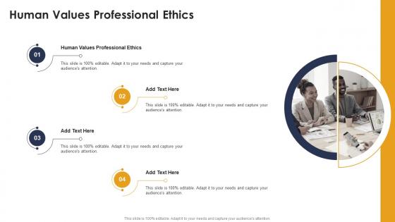 Human Values Professional Ethics In Powerpoint And Google Slides Cpb