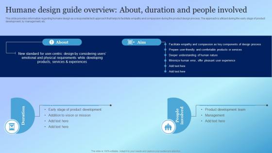 Humane Design Guide Overview About Duration Playbook For Responsible Tech Tools