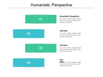 Humanistic perspective ppt powerpoint presentation infographic template model cpb
