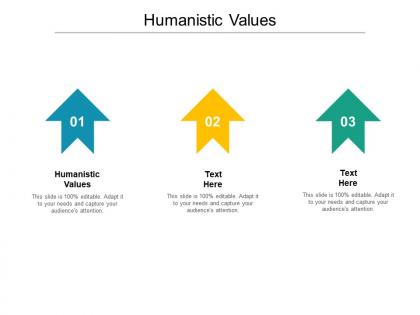 Humanistic values ppt powerpoint presentation show outfit cpb