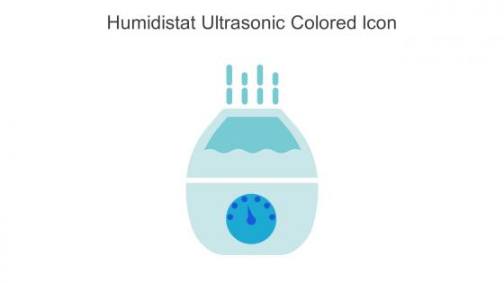 Humidistat Ultrasonic Colored Icon In Powerpoint Pptx Png And Editable Eps Format