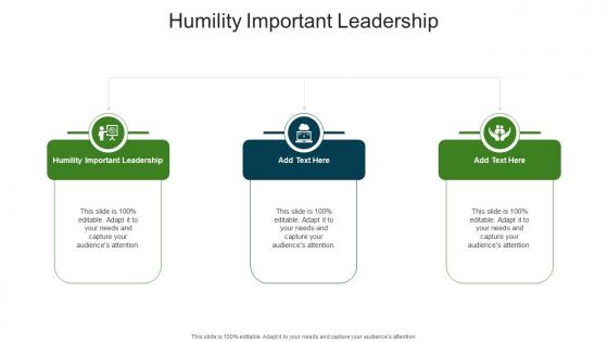 Humility Important Leadership In Powerpoint And Google Slides Cpb
