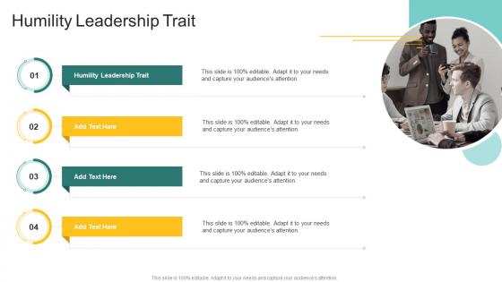 Humility Leadership Trait In Powerpoint And Google Slides Cpb