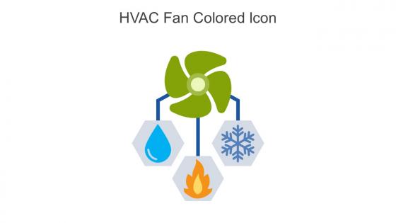 HVAC Fan Colored Icon In Powerpoint Pptx Png And Editable Eps Format