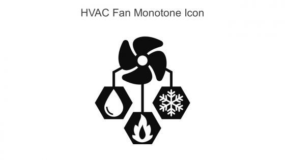 HVAC Fan Monotone Icon In Powerpoint Pptx Png And Editable Eps Format